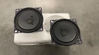 81-89 Mercedes R107 380SL 560SL Dashboard Dash Center Audio Speaker Pair OEM • $69.95