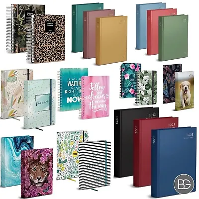 £2.75 • Buy BG 2023 Diaries / Planners - Page A Day / Week To View - Pocket Slim A4 A5 A6