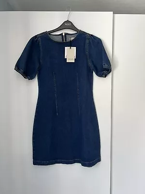 Oasis Denim Dress 10 Brand New • £10