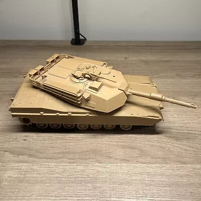 M1A1 Abrams Tank New-Ray 1999 Tan Non-Battery Operated Model Only • $19.99