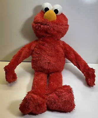 Sesame Street Plush Big Hugs Me Elmo 2012 Large 22  A4256 Hasbro Tested Works • $19.96