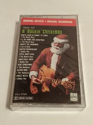 New Cassette: A ROCKIN' CHRISTMAS! Beach Boys! Jan & Dean! Bobby Vee! Ventures! • $9.99