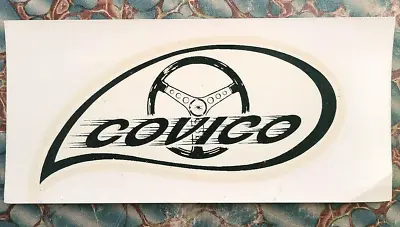 Original VINTAGE Water DECAL Steering Wheel COVICO Hot Rod Drag Racing Custom Vw • $29.99