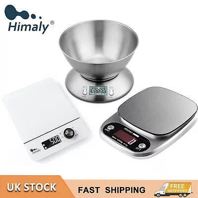 Mini Electronic Scales Digital Ounces And Grams For Weighing Food Jewellery • £17.49