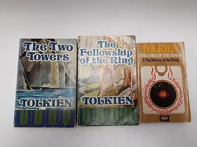 The Lord Of The Rings Trilogy J.R.R. Tolkien Unwin Books 1979 Paperback Vintage  • £6.99