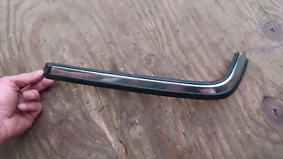 1983-85 Volvo 240 245  Wagon Chrome Bumper Trim RIGHT Side Front  Hockey Stick  • $40