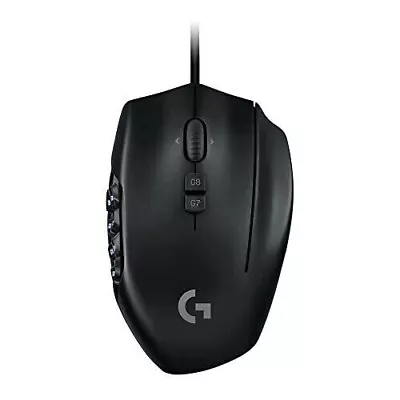 Logitech G600 MMO Gaming Mouse - RGB Backlit & 20 Programmable Buttons • $84.99