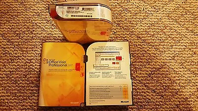 Microsoft Office Visio Professional 2007SKU D87-02785FullSealed Retail Box • $269.99