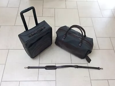 Genuine Aston Martin DBS Leather Luggage  Flight Case + Holdall - NEW • $1492.02