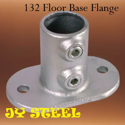 Galvanised KEY CLAMP 132 FLOOR BASE PLATE FLANGE • £7.10