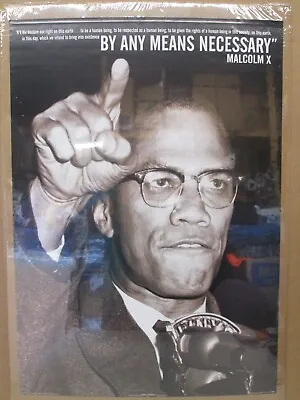 Malcolm X By Any Means Necessary  Original Poster 2000 16605 • £38.01