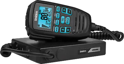 UNIDEN UH9060 MINI COMPACT UHF CB RADIO WITH REMOTE LCD SPEAKER N • $368.88