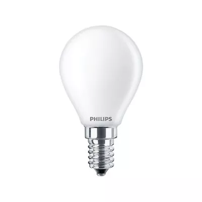 Philips B35 E14 LED 470Lm Frosted 3.5W Frosted Glass Lustre • $15.14