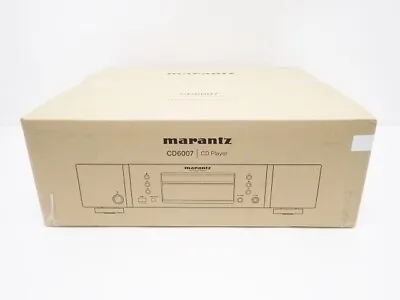 Marantz CD6007 FN CD Player Silver Gold HDAM Full Discrete Analog AC 100V New • $480