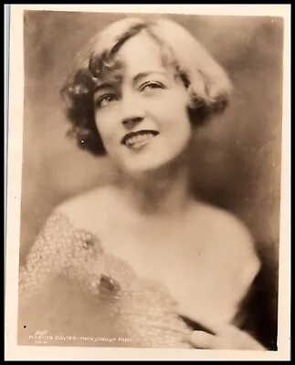 Hollywood Beauty MARION DAVIES STYLISH POSE 1920s APEDA ORIG PORTRAIT Photo 745 • $107.99