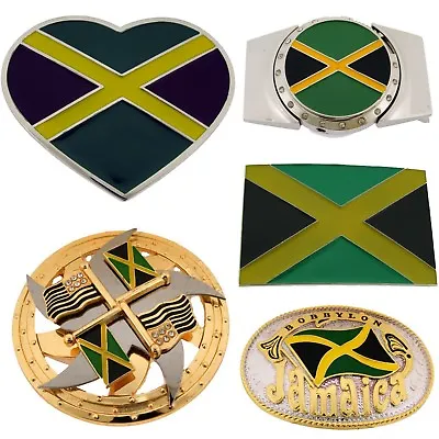 Jamaica Jamaican People Caribbean Country Belt Buckle Nation Land Metal Fashion • $8.94