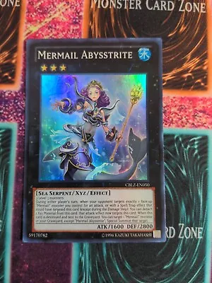 Yu-Gi-Oh! Mermail Abysstrite CBLZ-EN050 Unlimited Super Rare NM  • $1.25