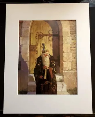 N. C. Wyeth  The Astrologer  11 X 14 Matted Print-1916 • $24.99