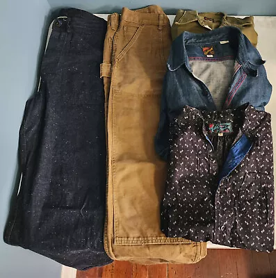 Mister Freedom MFSC Clothes Lot Small - Ranger Shirt Tradesman Shirt + 31W Pants • $250