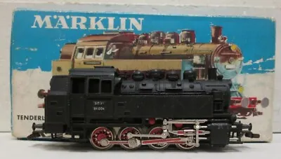 Marklin 3031 HO Scale DB 0-8-0 Steam Tank Locomotive #81004 EX/Box • $71.22