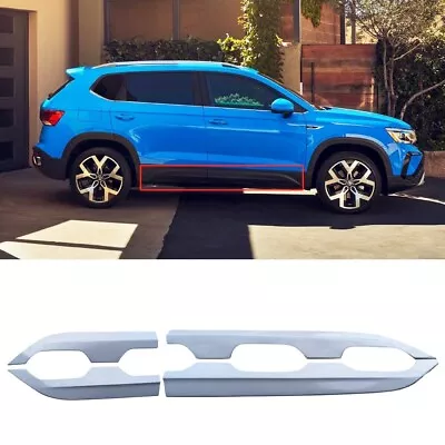 For 2023 VW Taos Accessories Side Door Window Trim Molding Scuff Strip 13.5cm • $102.99