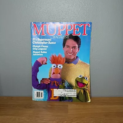 VTG Muppet Magazine Summer 1987 Christopher Reeve The Muppets Jim Henson • $28.95