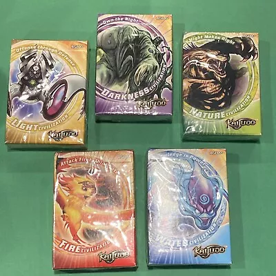 Kaijudo 40 Card Decks Lot Of 5 NOP Factory Sealed • $39.99