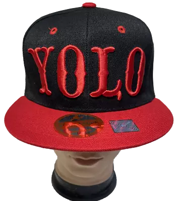 $11.99 • Buy YOLO YOU ONLY LIVE ONCE 3D Embroidered Snapback Adjustable Baseball Cap Lot 1-12