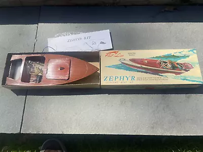Vintage Fleet Line Zephyr Toy Boat Model Kit NOS • $200