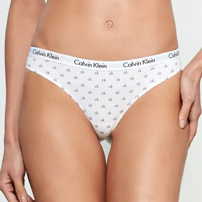 Calvin Klein Size L Knickers  2 Pack Bikini Underwear Briefs Ck Carousel Panties • £19