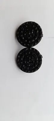 Earrings Stud Black Round Sparkling Tiny Beads(E26) • $3.27