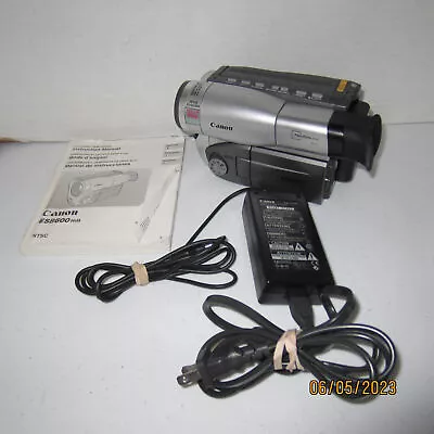 Canon ES8600 Hi-8 8MM Camcorder Power Adapter NEED NEW BATTERY Video Transfer • $109.99