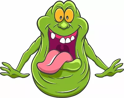 SLIMER GHOSTBUSTERS Car Truck Window Wall Art Bumper Decal / Sticker • $8.75