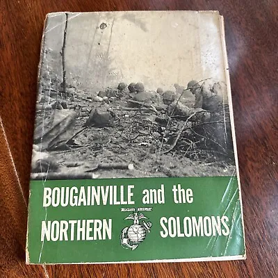WW II USMC Marine Corps Invasion Of Bougainville Northern Solomons History D-Day • $38.95