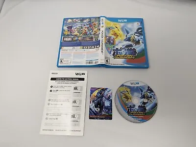 Pokemon Pokkén Tournament Nintendo Wii U Complete With Shadow Mewtwo Amiibo Card • $16