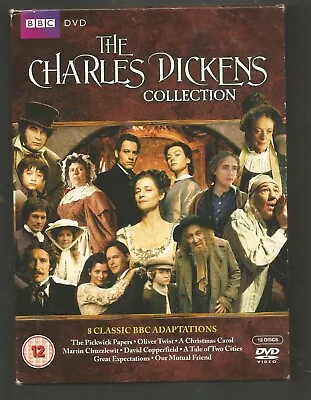 The Charles Dickens Collection - 8 Classic Bbc Adaptions - Uk Region 2 Dvd Set • £16.99