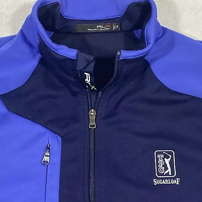 RLX Ralph Lauren Soft Shell Vest Men’s Size 2XL Full Zip Sugarloaf Golf Course • $33.95