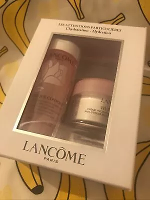 LANCOME HYDRA ZEN Anti-Stress Moisturizing Cream Tonique Confort Toner Honey £25 • £12.50