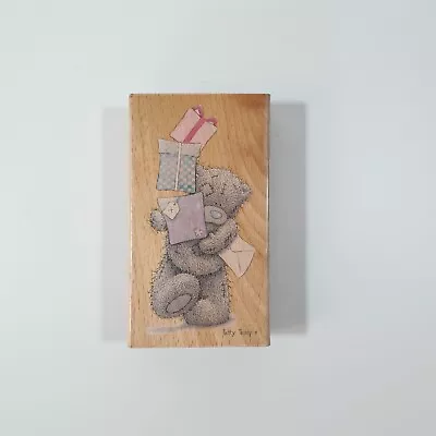 Docrafts Me To You Wooden Rubber Stamp Tatty Teddy - MTY 906112 • £3.99