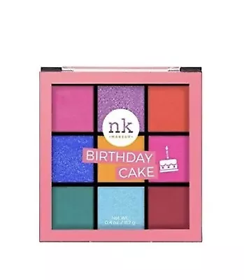 Nicka K Nine Color Eyeshadow Palette - Birthday Cake Multicolor • $11.95