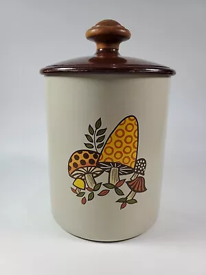 Vintage West Bend Mushroom Cannister 6.5 Inches Tall • $20