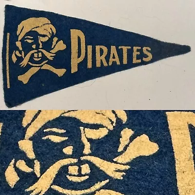 1930's Pittsburgh Pirates Baseball Mlb Mini Pennant Banner 2.25x4 Inch • $29.95