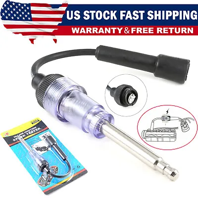 $4.79 • Buy SPARK PLUG Tester Ignition System Coil Engine In Line Auto Diagnostic Test Tools