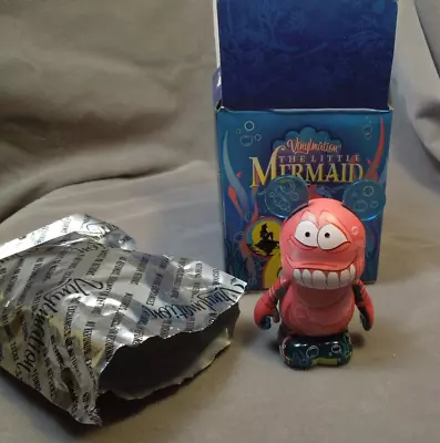 DISNEY Vinylmation 3  Little Mermaid Ariel SEBASTIAN Crab Collectible Figure NIB • $15