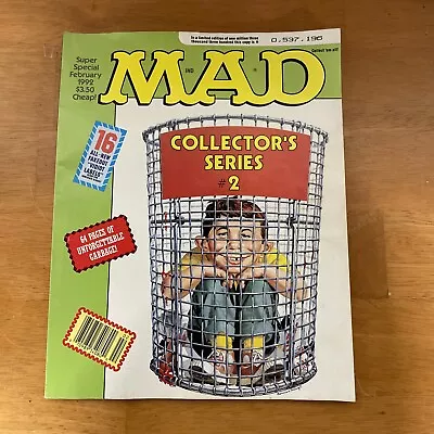 Mad Magazine February 1992 Super Special Issue Collectors Series #2 • $5.99