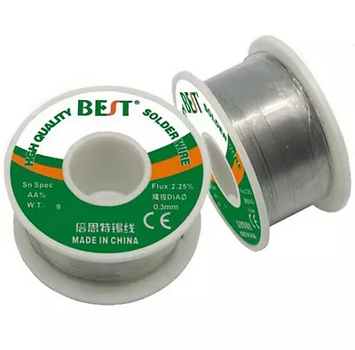 Low Melting Point Leaded Welding Wire Solder Wire 0.3mm 100g • $11.80