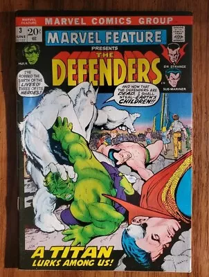 Marvel Feature #3 (1972) 1st Battle Of The Hulk Versus Xemnu VF • $9.99