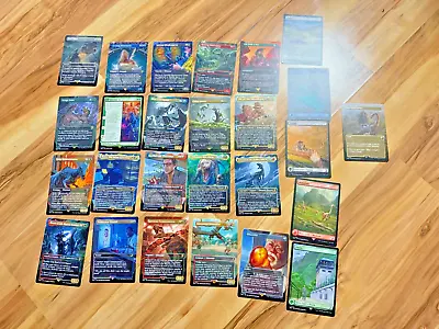 MTG Universe Beyond Jurassic Park Complete Set - REX - 26 Cards • $224.95