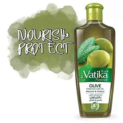 Dabur Vatika Naturals Olive Enriched Hair Oil 300 Ml Packaging May Vary • $12.99