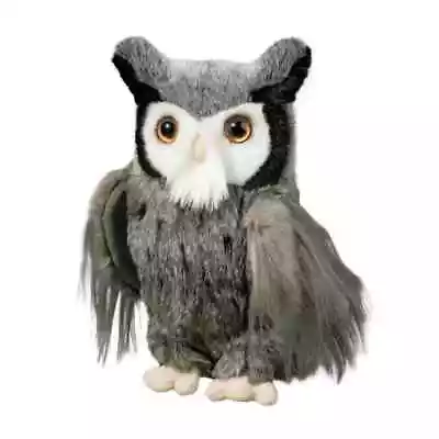SAMUEL The Plush HORNED OWL Stuffed Animal - By Douglas Cuddle Toys - #3844 • $26.95